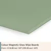 Colour Magnetic Colour Magnetic Glass Board