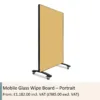 Mobile Portrait Glass Board