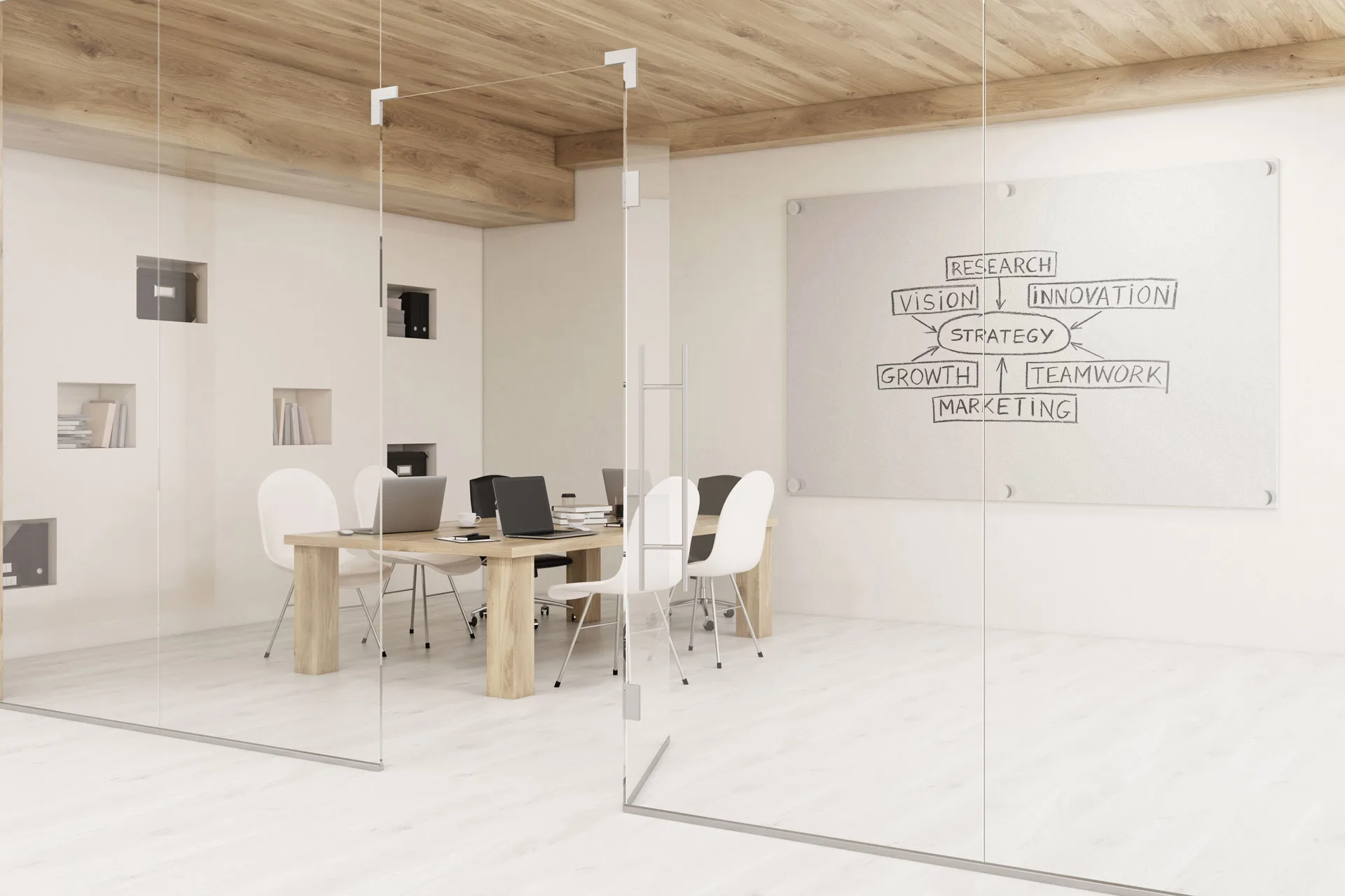 Frosted Glass Wipe Boards