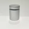 Stand Off Fixing 25mm x 25mm Satin Aluminium - Pack of 4