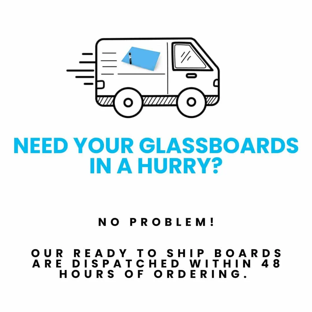 Ready To Ship Magnetic Glass Wipe Boards Ready To Ship Magnetic Glass Wipe Boards