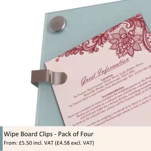 Wipe Board Clip
